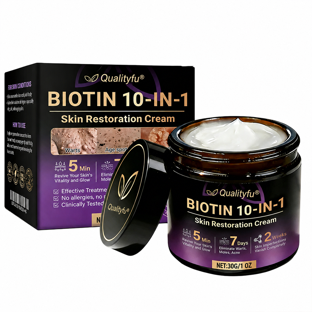 ✨Qualityfu® Biotin 10-in-1 Skin Restoration Cream 🍀