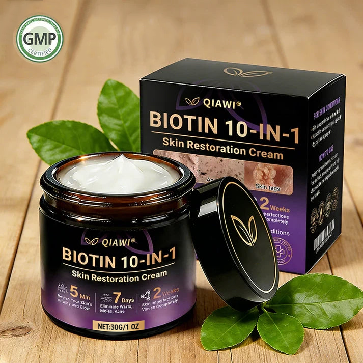✨QIAWI® Biotin 10-in-1 Skin Restoration Cream 🍀