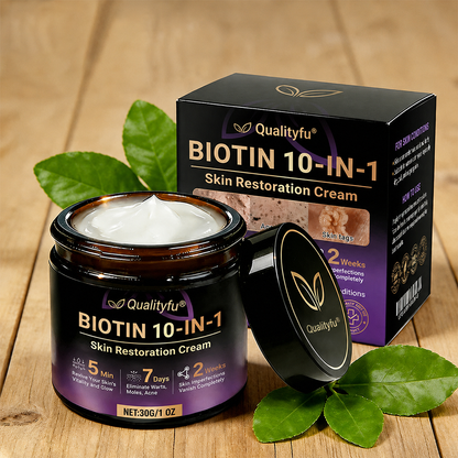 ✨Qualityfu® Biotin 10-in-1 Skin Restoration Cream 🍀