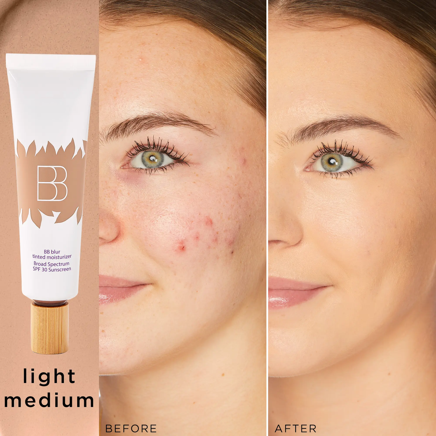Blur tinted moisturizer SPF 30 - instantly brightens, hydrates & smooths your skin